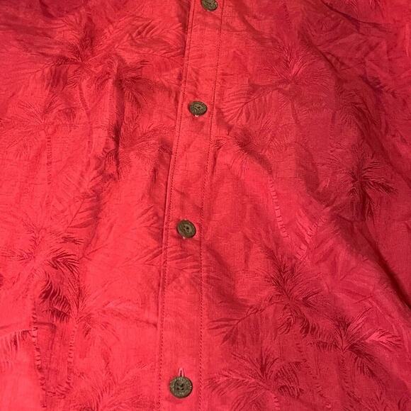 Tommy Bahama Maryland Terrapins Button Coconut Hawaiian‎ Shirt XXL Tencel NWT - Picture 9 of 11